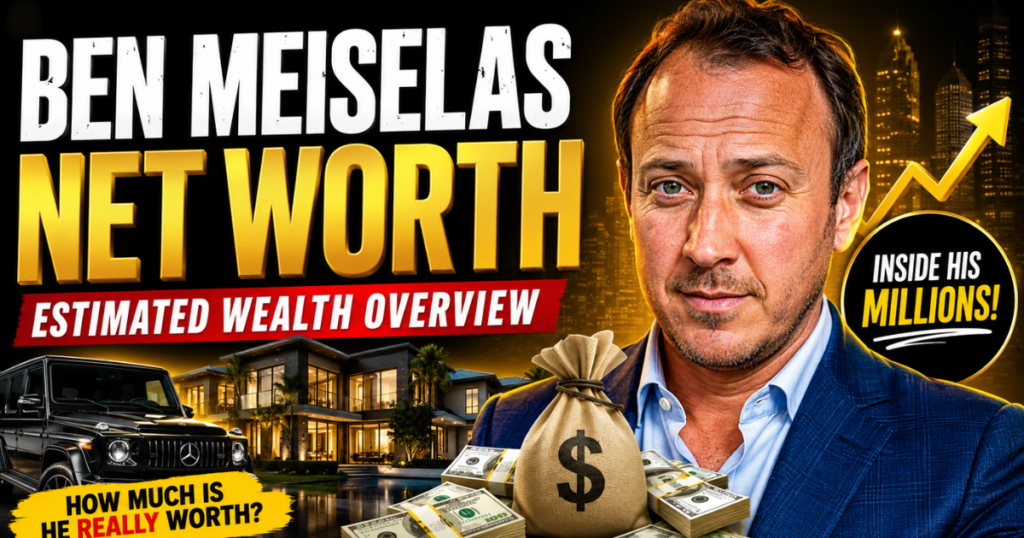 Ben Meiselas Net Worth: Estimated Wealth Overview