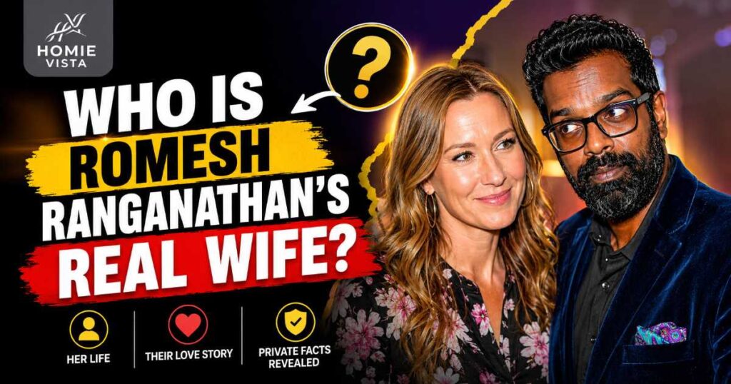 Who Is Romesh Ranganathan's Real Wife?